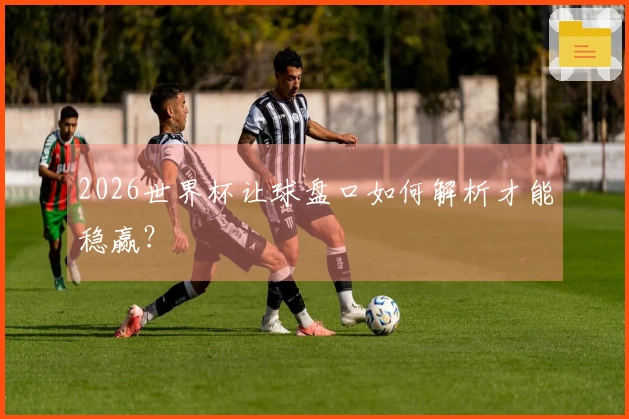 2026世界杯让球盘口如何解析才能稳赢？
